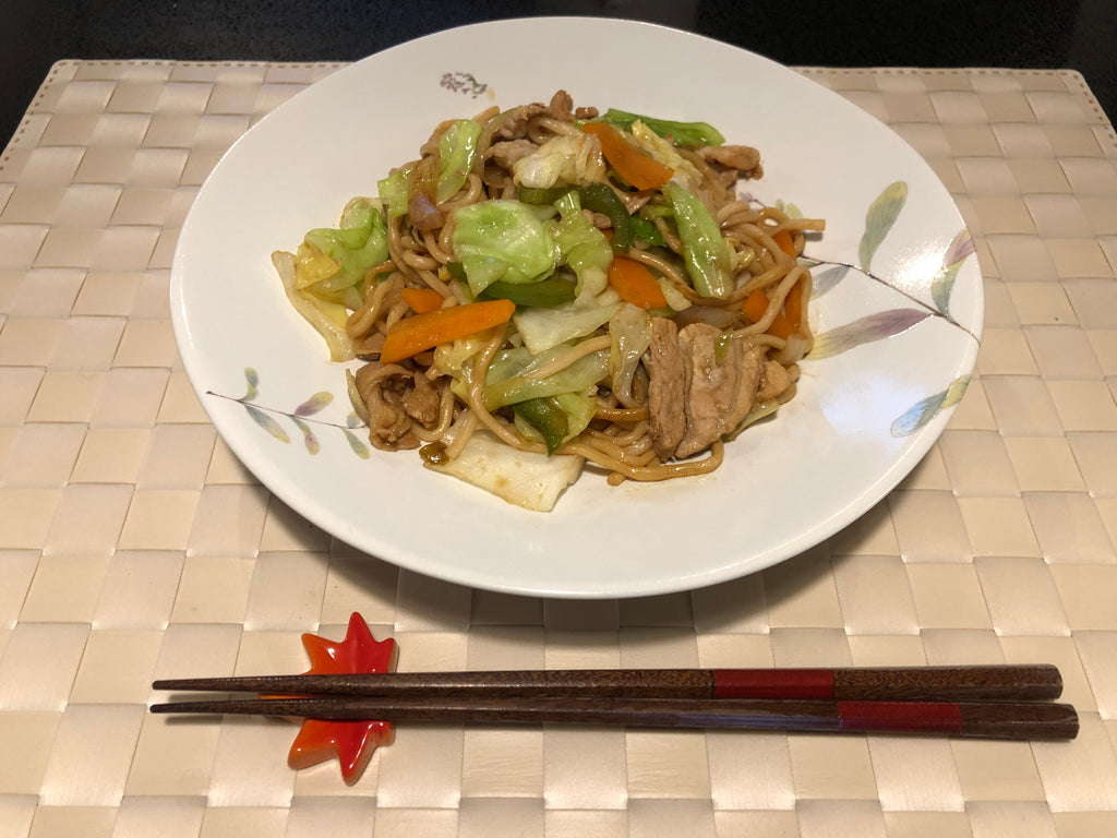 Yakisoba - japanske stegte nudler