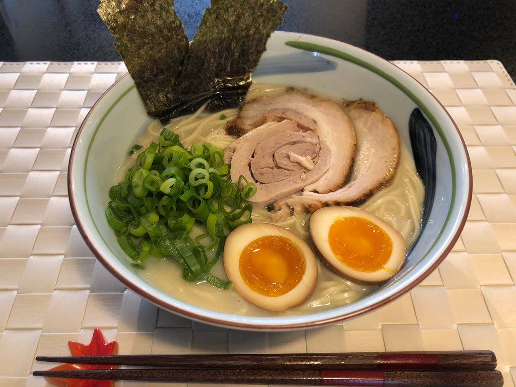 Japanske ramen - nudler i suppe