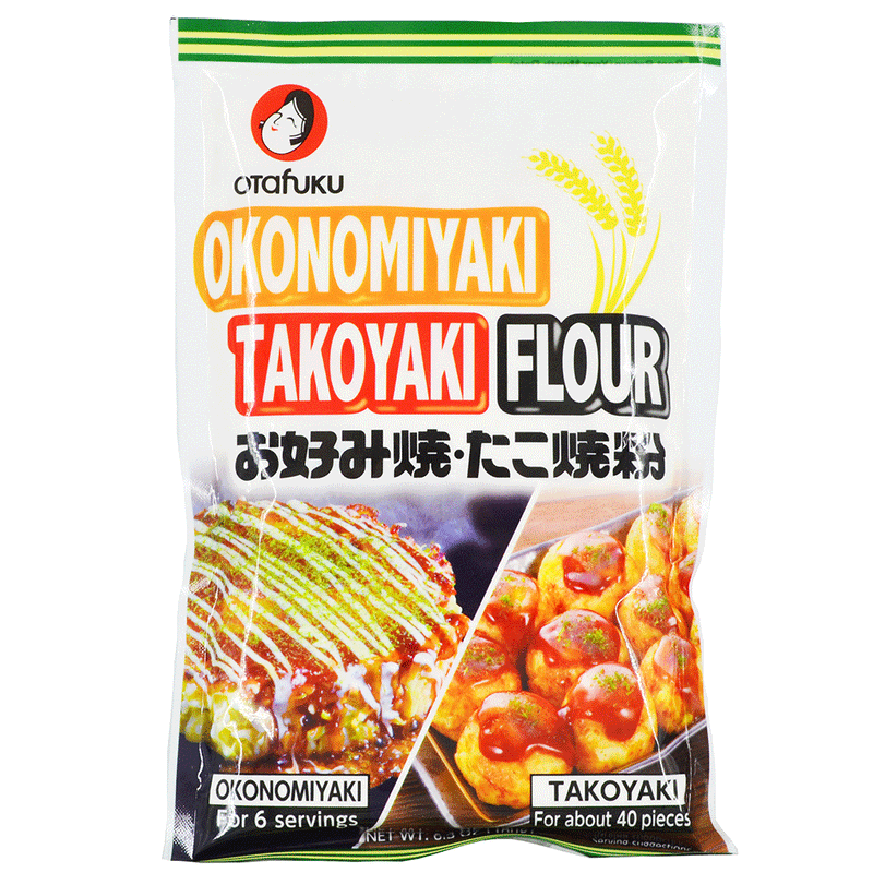 Otafuku Okonomiyaki-ko/takoyaki-ko - Flour Mix for okonomiyaki and takoyaki - 180 gr