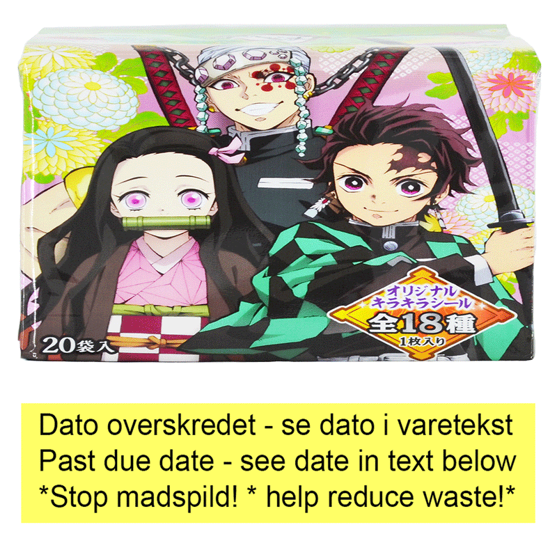 Furikake Demon Slayer Mini-pack - 50 gr (20 breve) *stop food waste*