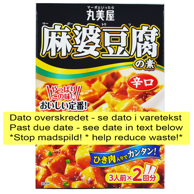 Marumiya Mapo Tofu Hot - 162 gr *stop food waste*
