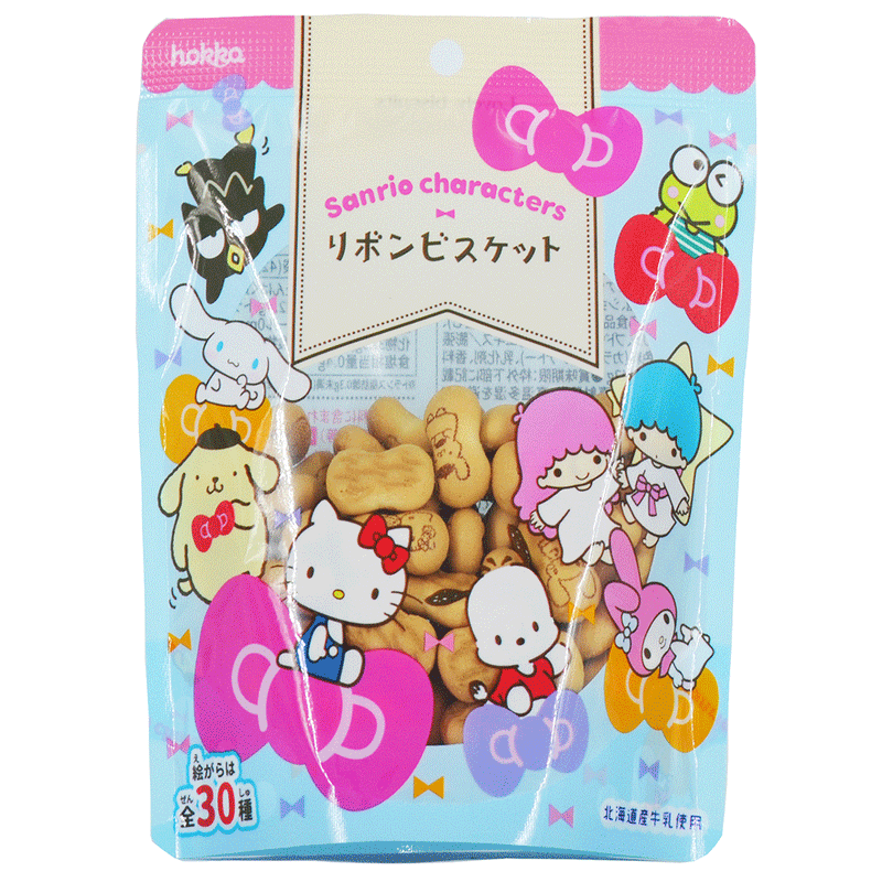 Sanrio Characters Ribbon Figures Biscuits - 50 gr