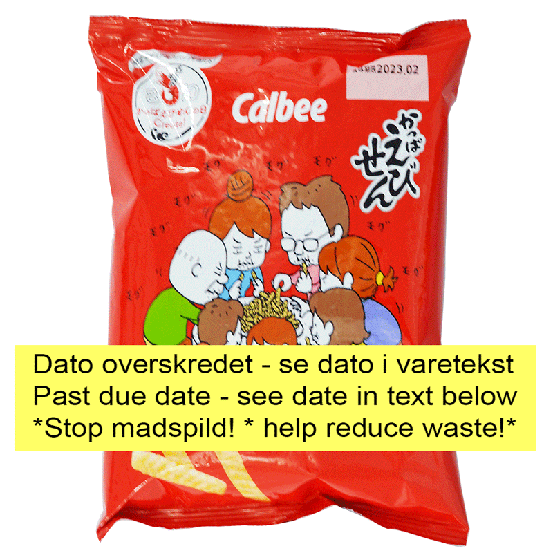 Kappa-Ebisen Original - chips-stænger med rejesmag - 77 gr *stop madspild*