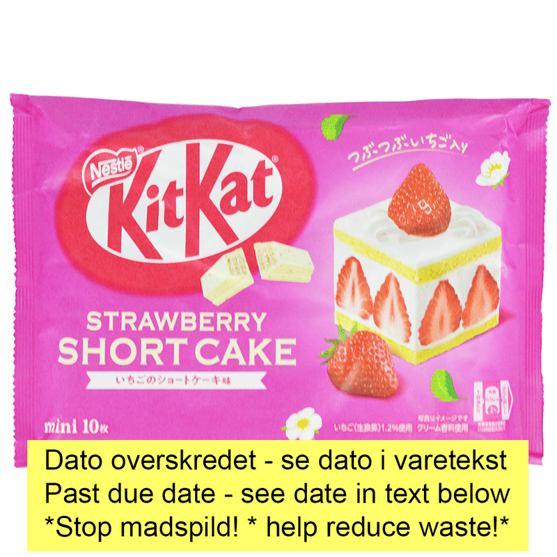 KitKat Mini Strawberry Shortcake - 116 gr *stop food waste*