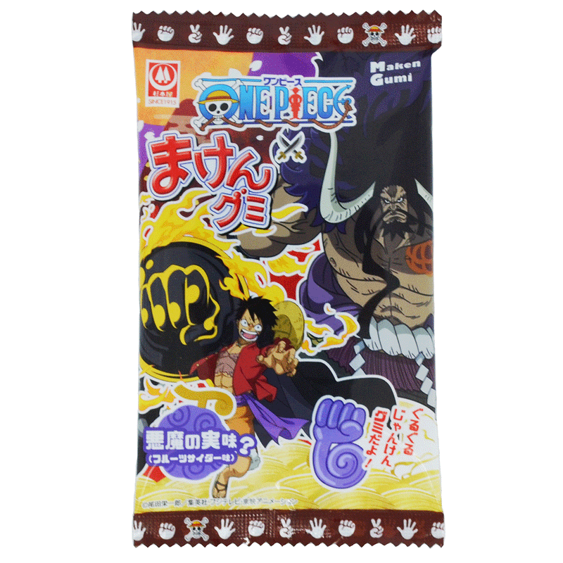 One Piece: Devil Fruit Gomu Gomu no Mi - Luffy vingummiarm - 15 gr