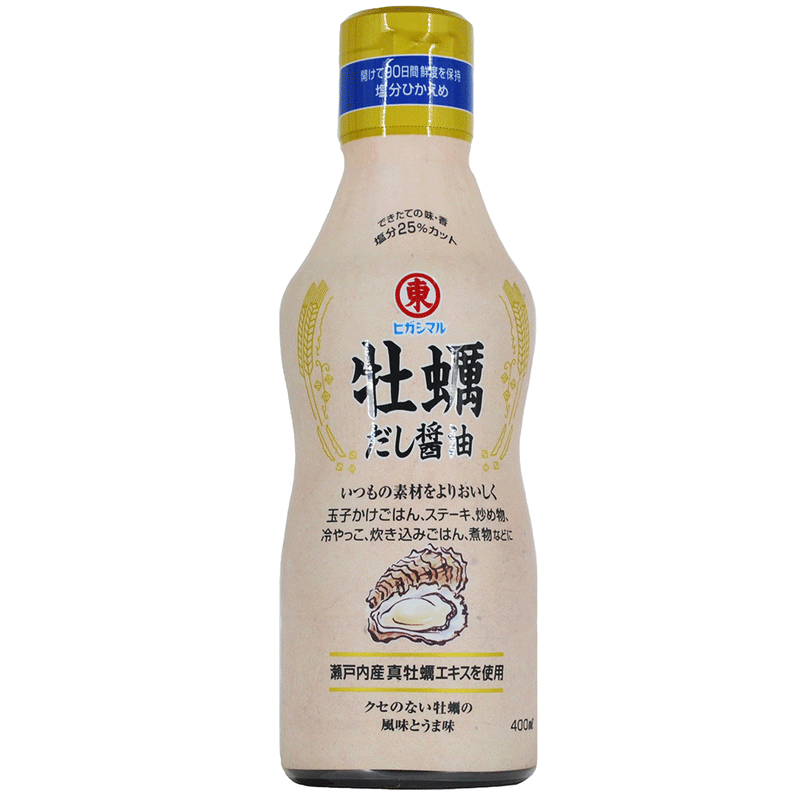 Kaki-dashi shoyu - soy sauce with oyster essence - 400 ml