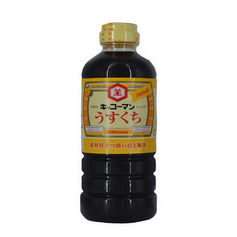 Kikkoman Usukuchi Light Soy Sauce - 500 ml