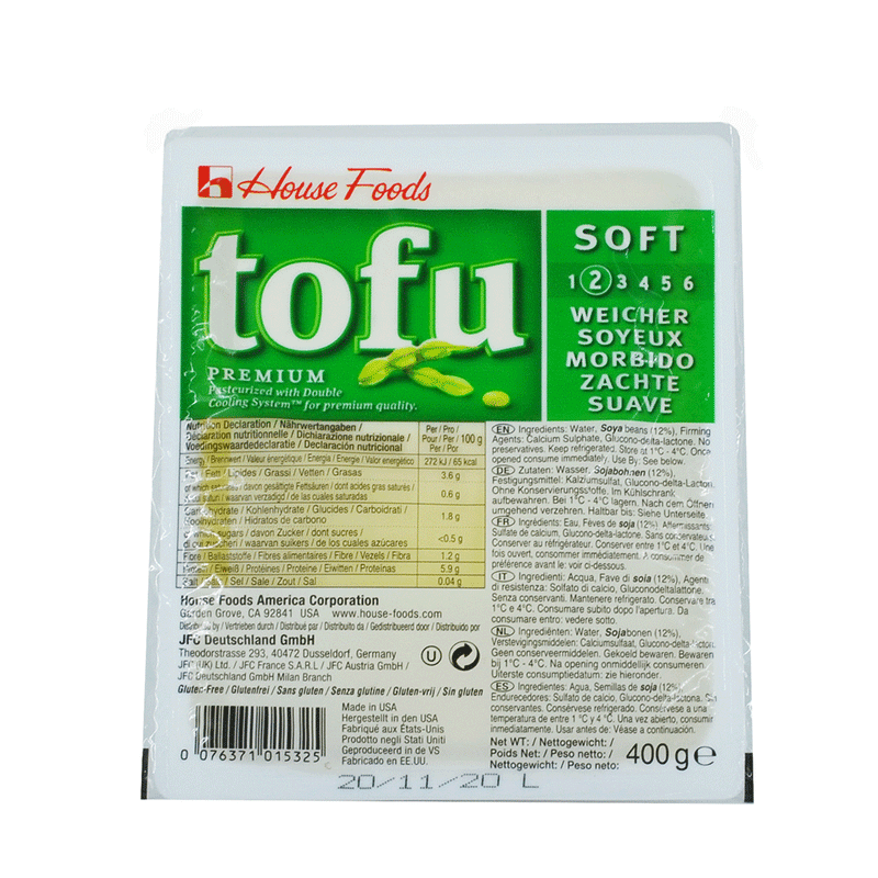 House Premium Tofu Soft - 400 gr (drænet vægt)