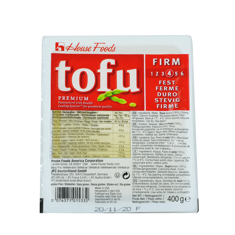 House Premium Tofu Firm - 400 gr (drænet vægt)