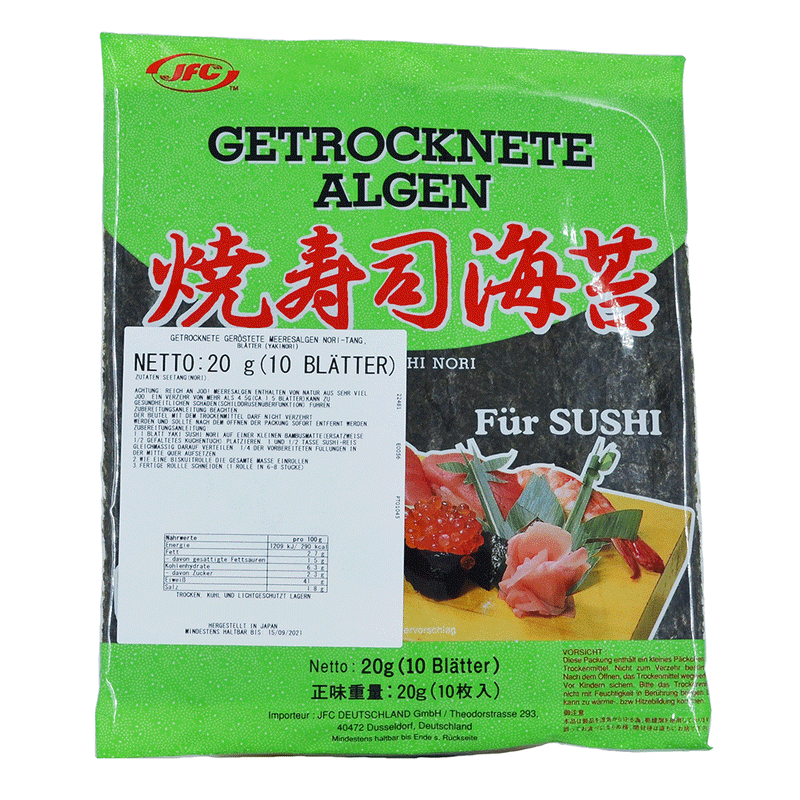 JFC Yakinori Green Full - 10 sheets / 20 gr