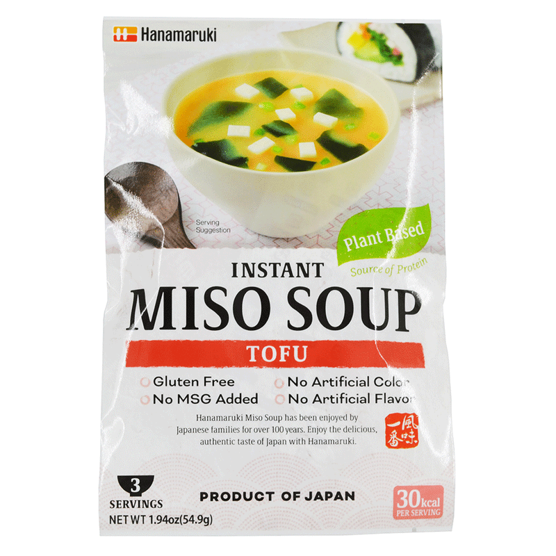 Hanamaruki Instant Miso Soup Tofu - 54,9 gr