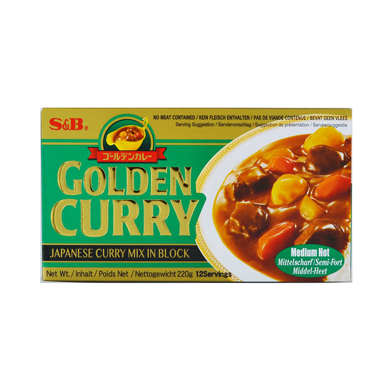 S&B Golden Curry Medium - 240 gr