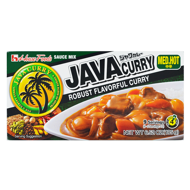House Java Curry Medium - 185 gr