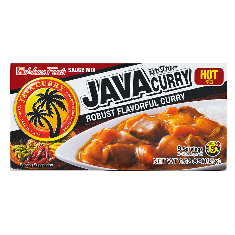 House Java Curry Hot - 185 gr