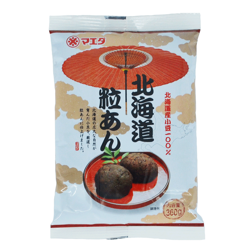 Maeda Tsubuan - coarsely mashed red beans - 360 gr