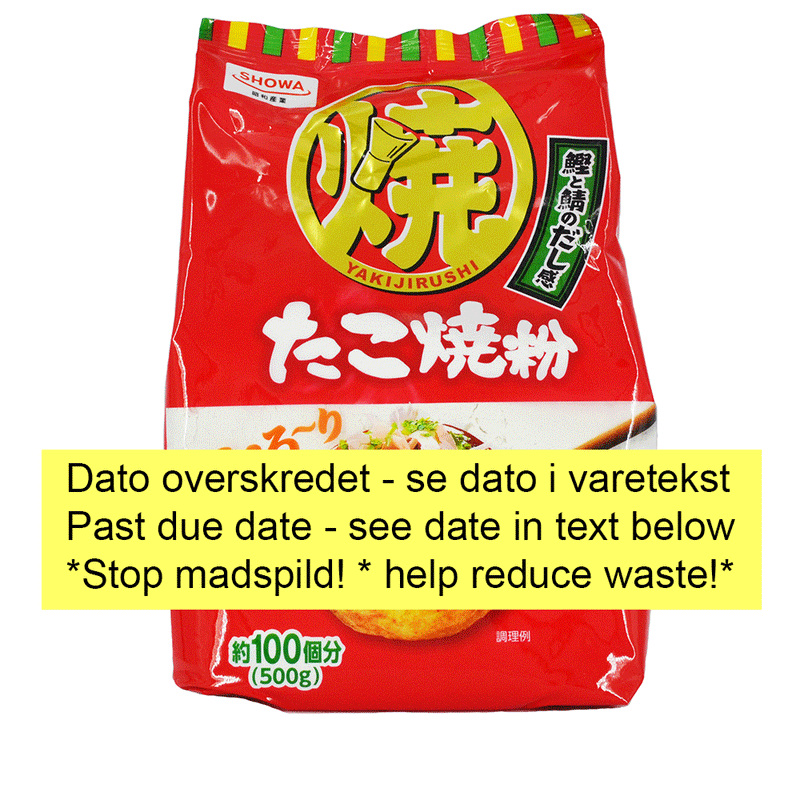 Takoyaki Ko - Melblanding - 500 gr *stop madspild*