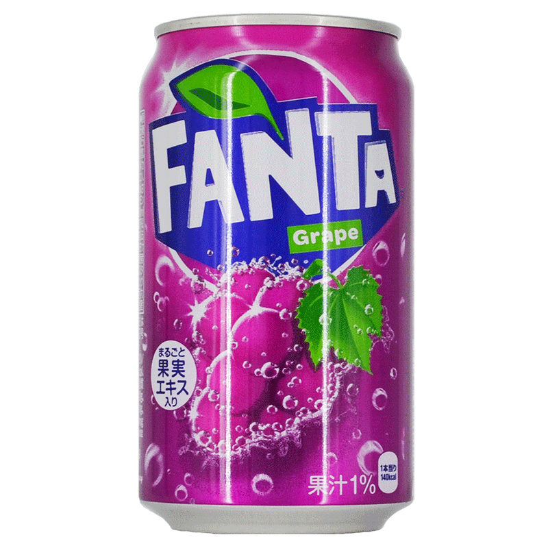 Fanta Grape Soda - 350 ml