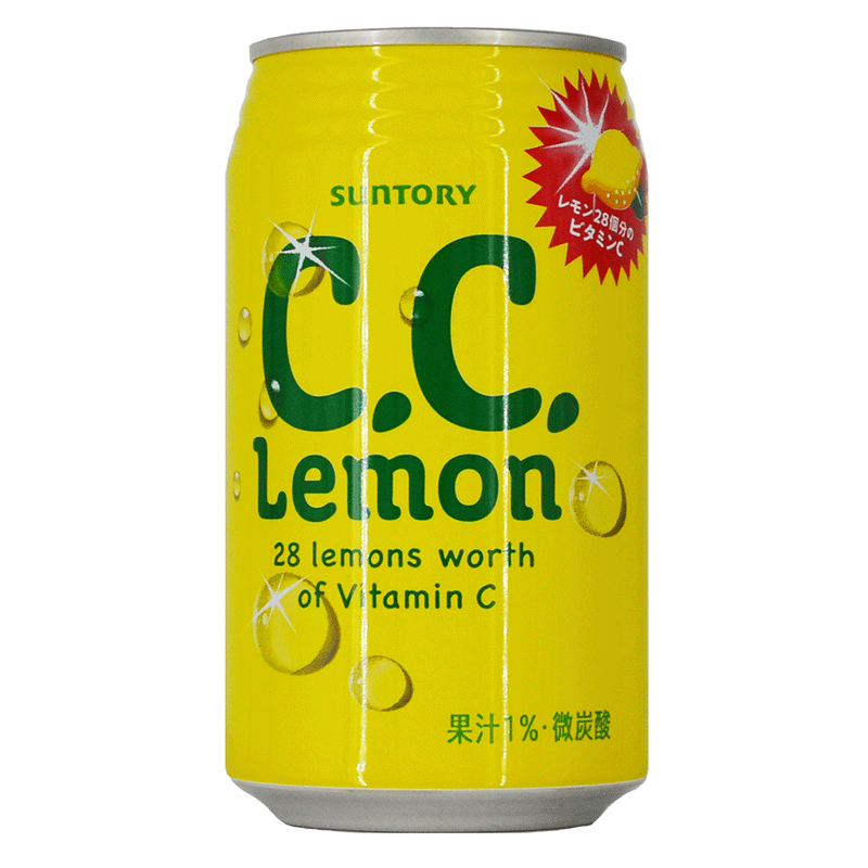 C.C. Lemon Sodavand - 350 ml