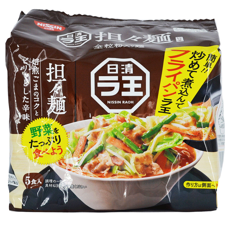 Raoh Tan Tan Men Instant Ramen - 5 x 95 gr (5 portioner)