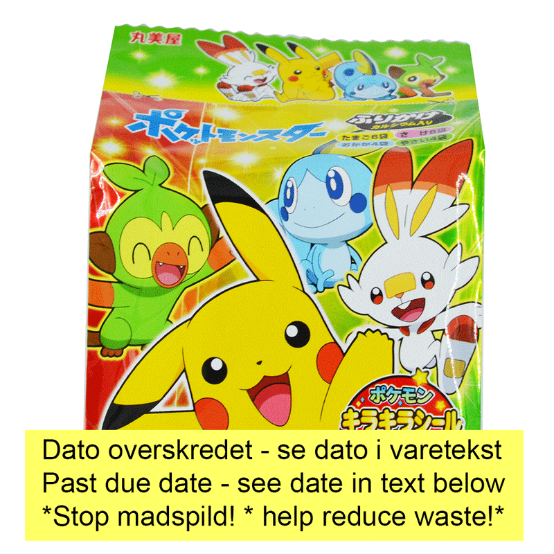 Furikake Pokemon Mini-pack - 50 gr (20 breve) *Stop madspild*