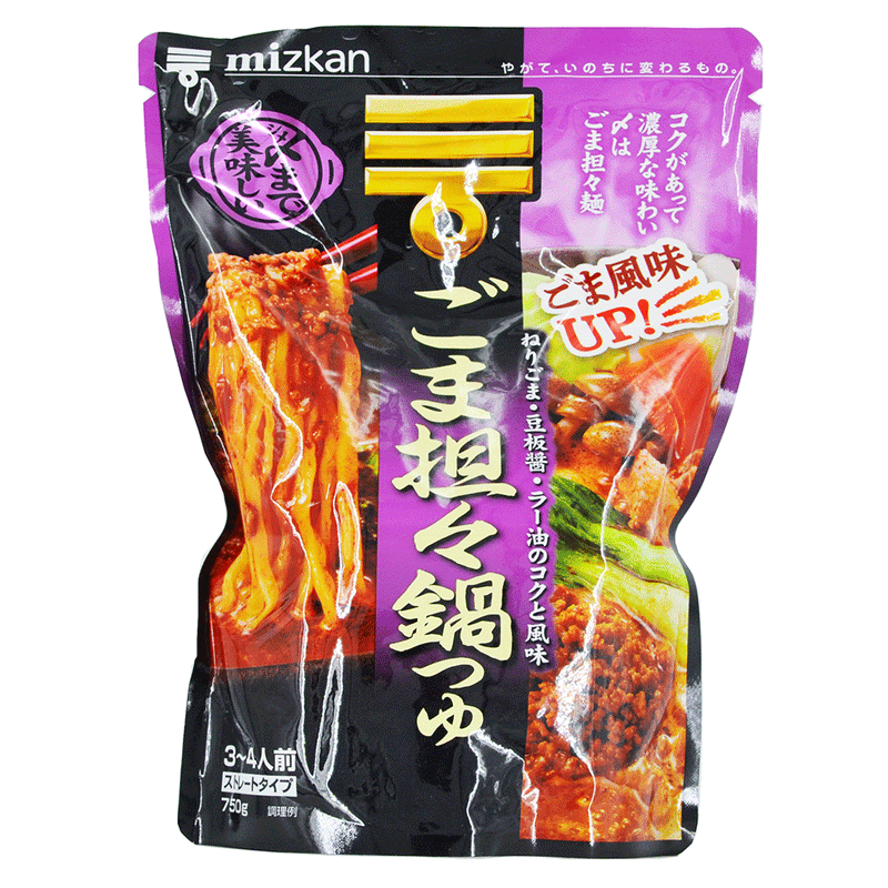 Mizkan Hot-Pot soup base Goma-Tan Tan Nabe - 750 ml