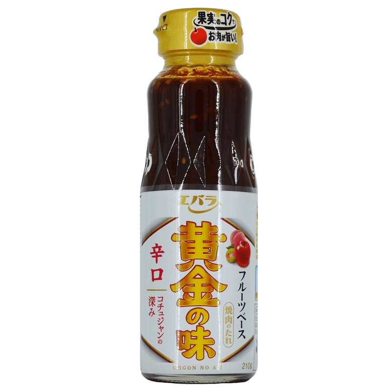 Ebara Ogon no Aji Yakiniku Sauce Hot - 210 gr