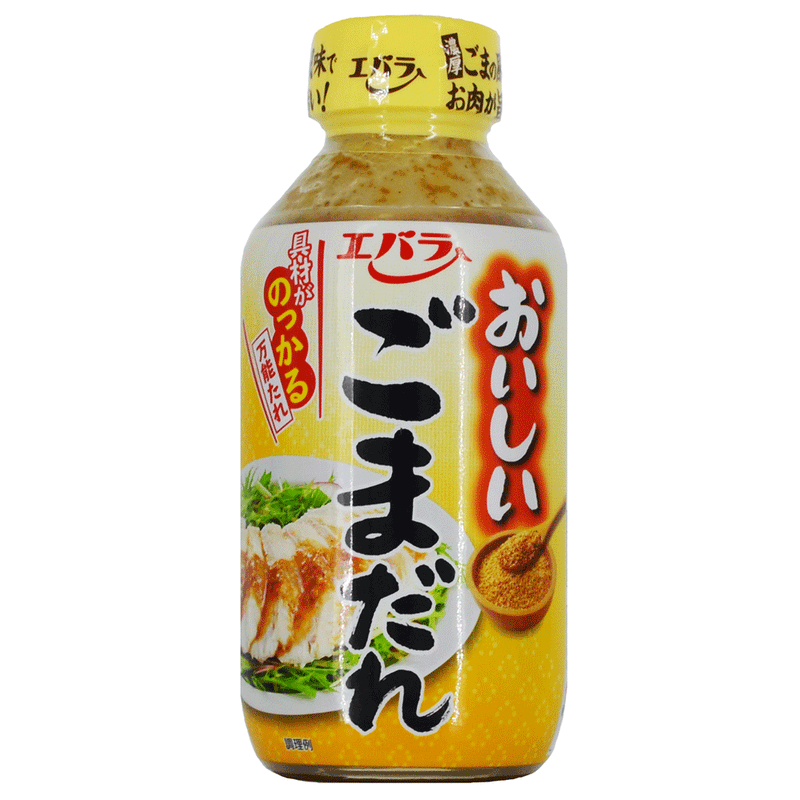 Ebara Oishii Gomadare Sesame Sauce - Sauce with many kinds of sesame seeds - 270 gr