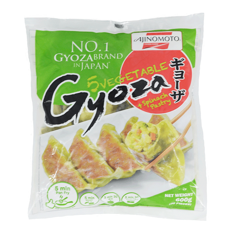 Ajinomoto Vegetable Gyoza - 600 gr *CANNOT BE SHIPPED*
