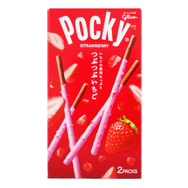 Pocky Strawberry Stick - 55 gr